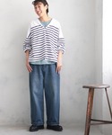 ワイドパンツ ジーンズ デニム デニムパンツ ...の詳細画像1