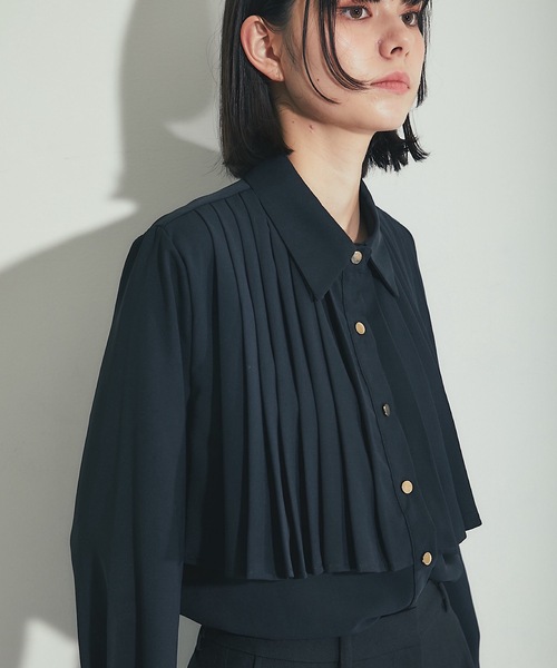 SMILE ORCHID（スマイルオーキッド） ブラウス シャツ フリーツ