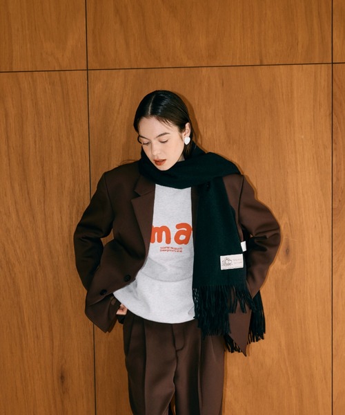 新品 未使用 タグ付 TORYBURCH マフラー ストール ブラック THEATRE PRODUCTS（シアタープロダクツ） マフラー ストール BROWN