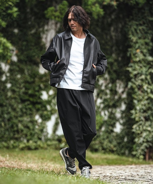 CAMBIO（カンビオ） コート ジャケット mj10378- Synthetic Leather