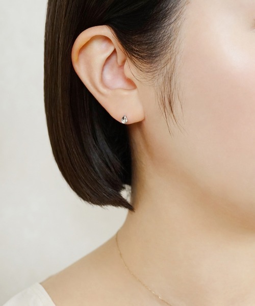 TAKEUP Pt セカンドピアス TAKE-UP（テイクアップ） ピアス 「 セカンドピアス」Pt しずくピアス