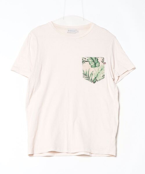 MONCLER 「MONCLER」 半袖Tシャツ S ベージュ メンズ : ZOZOTOWN Yahoo 