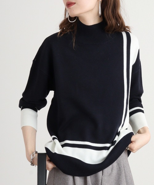 ニット セーター Eglantine プルオーバーニット レディース EGLANTINE ニット セーター エンボス加工プルオーバーニット