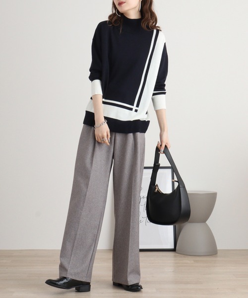 ニット セーター Eglantine プルオーバーニット レディース EGLANTINE ニット セーター エンボス加工プルオーバーニット