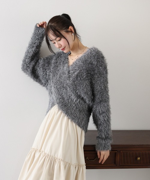 BLUEEAST（ブルーイースト） ニット セーター シャギークロスニット