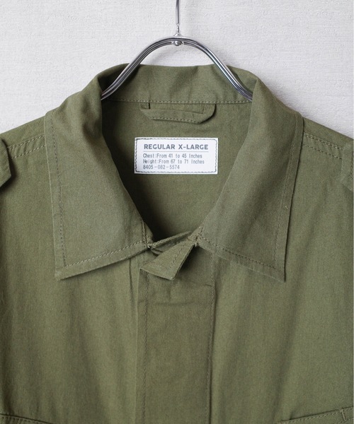 HOUSTON ミリタリージャケット モッズコート 「T6」「HOUSTON」POPLIN 
