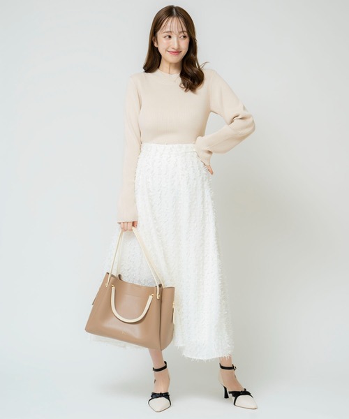 NOELA（ノエラ） スカート テープジャガードスカート : ZOZOTOWN Yahoo