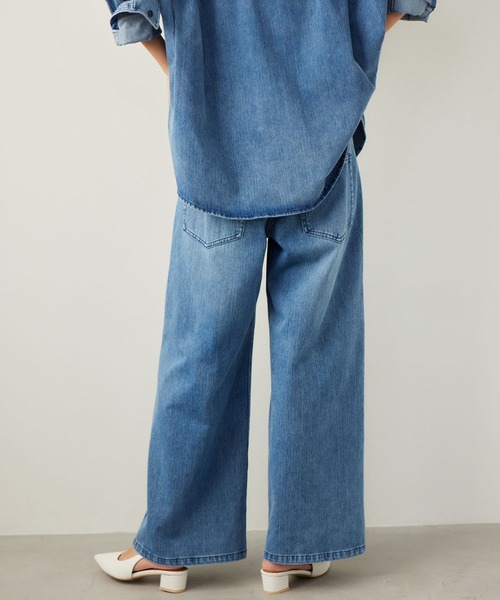 パンツ デニム ジーンズ BARNYARDSTORM / ドロストワイドカットデニム