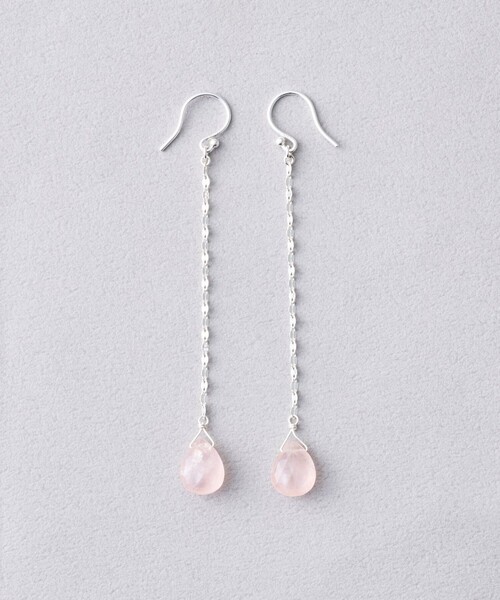 Jouete（ジュエッテ） ピアス ピアス ローズクォーツ レディース