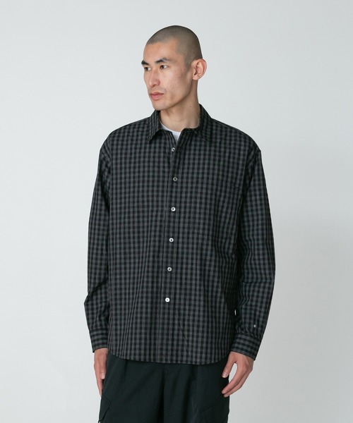 【美品】スノーピーク　チェックシャツ snow peak シャツ Gingham Check Shirt メンズ : ZOZOTOWN Yahoo