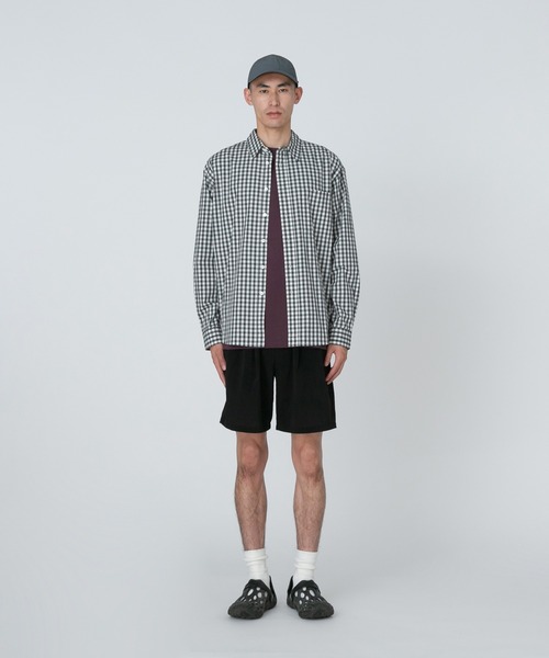【美品】スノーピーク　チェックシャツ snow peak シャツ Gingham Check Shirt メンズ : ZOZOTOWN Yahoo