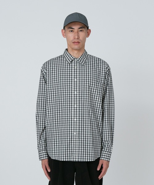 snow peak シャツ Gingham Check Shirt メンズ : ZOZOTOWN Yahoo