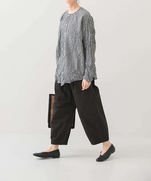 かぐれ パンツ コットンクロップドパンツ レディース : ZOZOTOWN