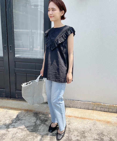 Spick＆Span 「Spick & Span」 ノースリーブブラウス FREE