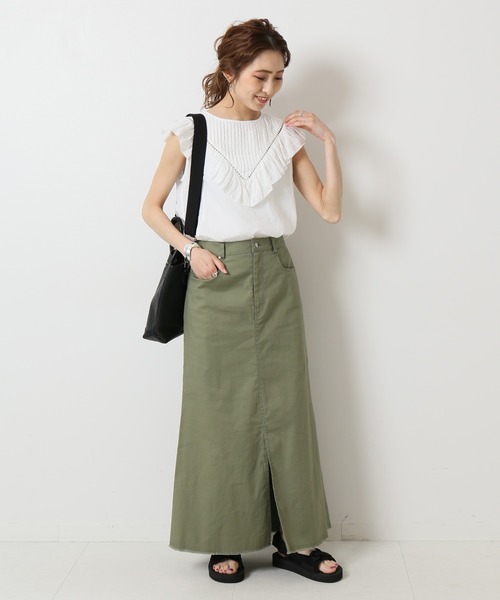 Spick＆Span 「Spick & Span」 ノースリーブブラウス FREE