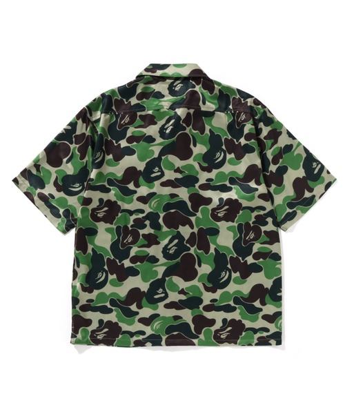 ブラウス シャツ ABC CAMO OPEN COLLAR SHIRT レディース A BATHING APE ブラウス シャツ ABC CAMO OPEN COLLAR SHIRT