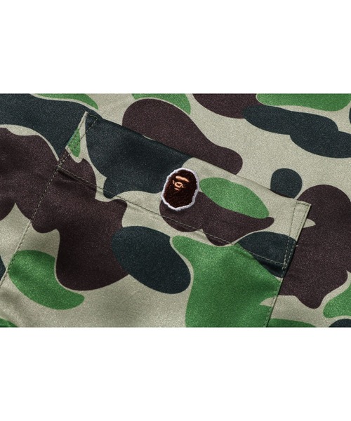 ブラウス シャツ ABC CAMO OPEN COLLAR SHIRT レディース A BATHING APE ブラウス シャツ ABC CAMO OPEN COLLAR SHIRT