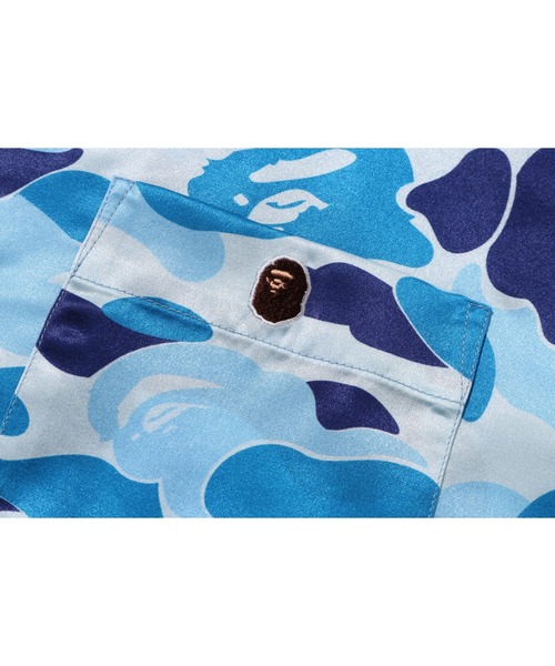 ブラウス シャツ ABC CAMO OPEN COLLAR SHIRT レディース A BATHING APE ブラウス シャツ ABC CAMO OPEN COLLAR SHIRT