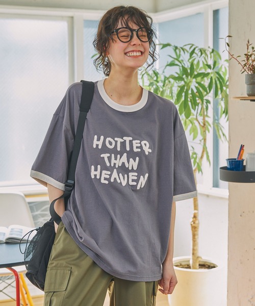 関税・送料込【HUGO】 Dflorire05グラフィック ロゴ 半袖Tシャツ HUGO - レギュラーフィットTシャツ コットンジャージー ロゴ