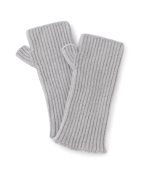 「WILLIAM BRUNTON」 手袋 FREE ライトグレー レディース_画像4