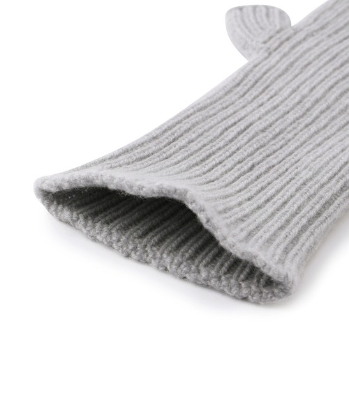 「WILLIAM BRUNTON」 手袋 FREE ライトグレー レディース_画像8