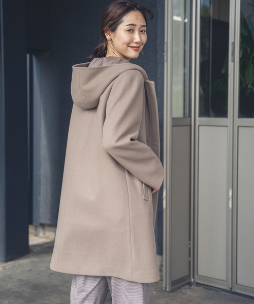 「GLOBAL WORK」 コート X-LARGE アイボリー レディース_画像6