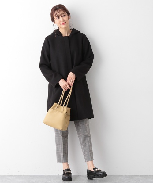 「GLOBAL WORK」 コート X-LARGE アイボリー レディース_画像8