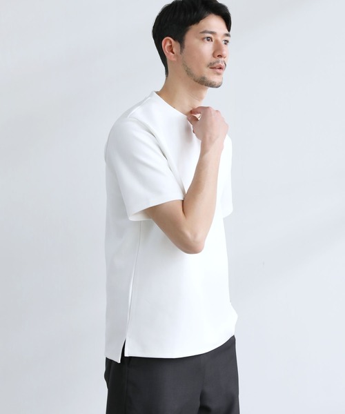 tシャツ 「接触冷感/抗菌防臭/白化軽減」スクエアーカットソー レディース Andemiu tシャツ 「接触冷感・吸水速乾・UVカット・抗菌消臭