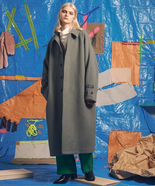 MAISON SPECIAL（メゾンスペシャル） ステンカラーコート 1 ライト