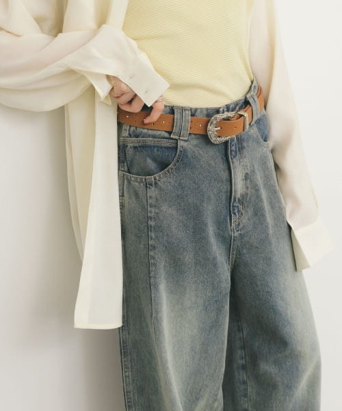 KBF ベルト コンチョベルト レディース : ZOZOTOWN Yahoo!店