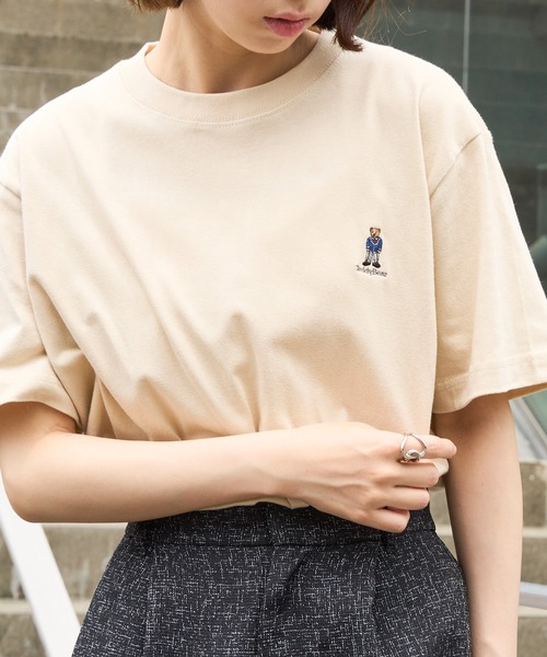 & テディ♡ページです•*¨*•.¸¸☆ THE FINAL VIEW tシャツ 「THE VIEW」TEDDY BEAR ワンポイント