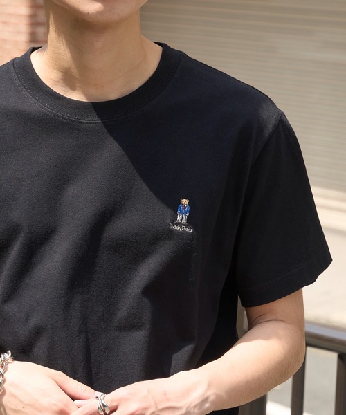 THE FINAL VIEW tシャツ 「THE VIEW」TEDDY BEAR ワンポイント