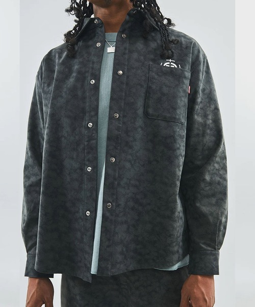 SUPPLIER（サプライヤー） シャツ Vintage Faux Leather Shirt レザー