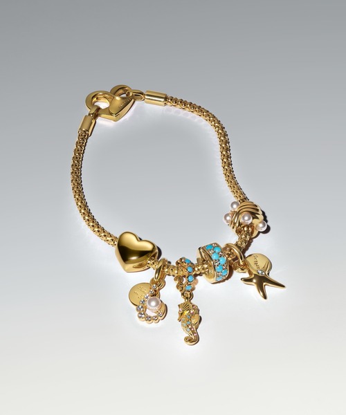 PANDORA（パンドラ） チャーム アクアブルー クリップチャーム