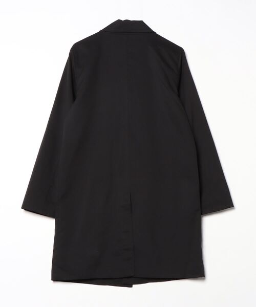 「JIGGYS SHOP」 「roshell」ステンカラーコート MEDIUM ブラック メンズ_画像2