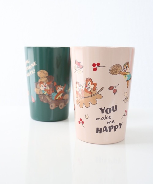 Disney（ディズニー） タンブラー 「DISNEY/ディズニー」チップと