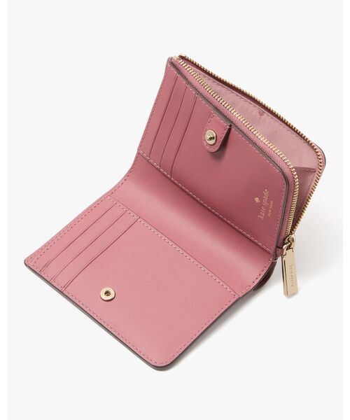 KATE SPADE New York 財布 ボタン＆ファスナー レザー/関税込 ケイトスペードニューヨーク kate spade new york 財布