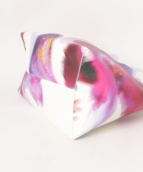 【MARC JACOBS】The Sack Future/フローラル ミニ サックバッグ Marc Jacobs The Sack Future Floral Mini leather tote bag