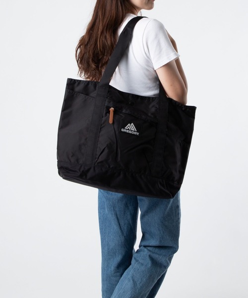 GREGORY トートバッグ 黒　MIGHTY TOTE V2 GREGORY オールマイティートート（トートバッグ）｜GREGORY