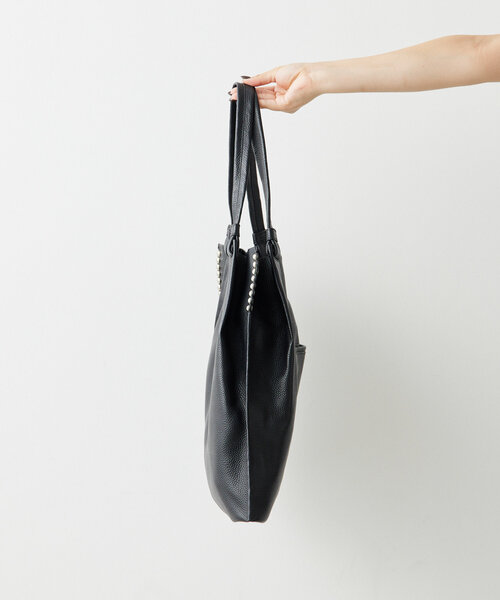 ear PAPILLONNER ブラックトートバッグ ear PAPILLONNER 「ear PAPILLONNER」 トートバッグ FREE