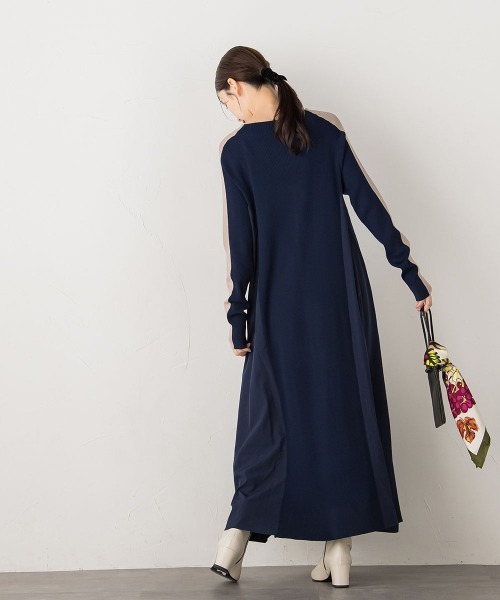 「Droite lautreamont」 ニットワンピース M ブラック レディース_画像4