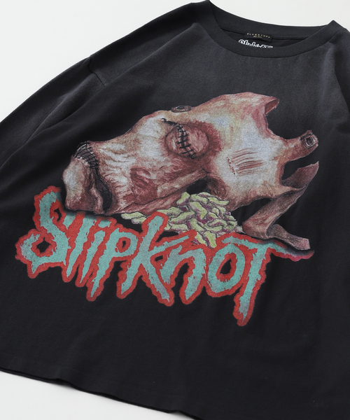 F-LAGSTUF-F slipknot LS TEE③ Mサイズ JOINT WORKS tシャツ F-LAGSTUF-F/フラグスタフ LS TEE(x