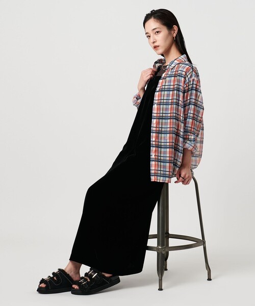 ブラウス シャツ オーガンジー プリント シャツ ‐ウォッシャブル‐ レディース UNITED ARROWS ブラウス シャツ オーガンジー プリント