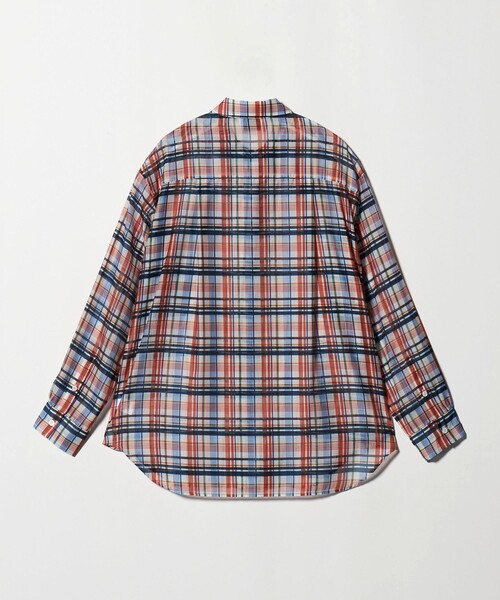 ブラウス シャツ オーガンジー プリント シャツ ‐ウォッシャブル‐ レディース UNITED ARROWS ブラウス シャツ オーガンジー プリント