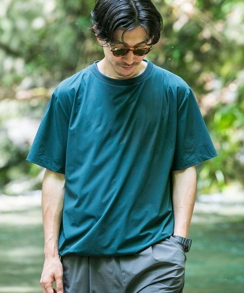 「ITEMS URBANRESEARCH」 半袖Tシャツ LARGE ブラック メンズ