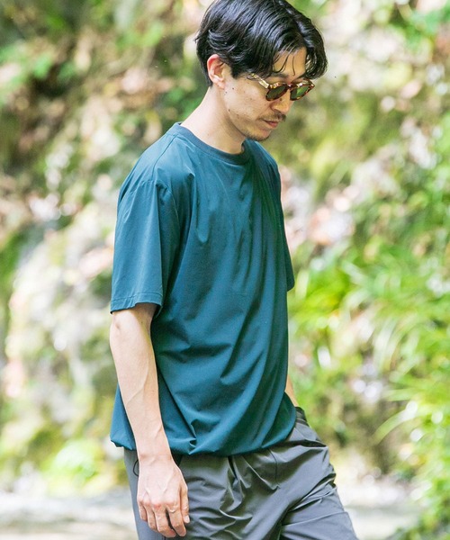 「ITEMS URBANRESEARCH」 半袖Tシャツ LARGE ブラック メンズ