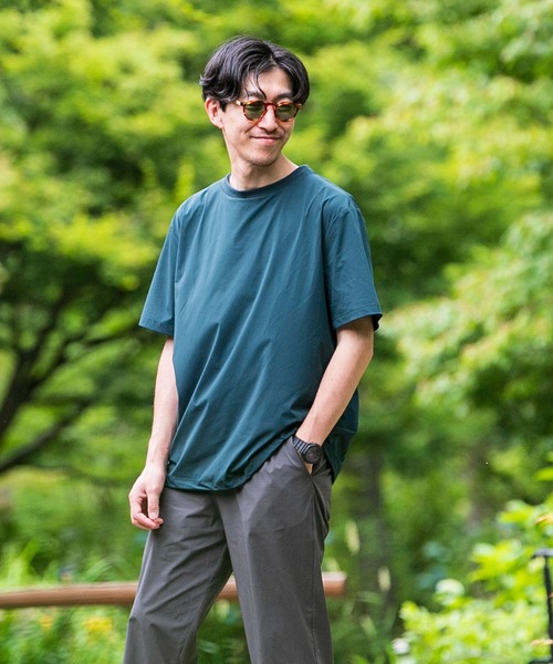 「ITEMS URBANRESEARCH」 半袖Tシャツ LARGE ブラック メンズ