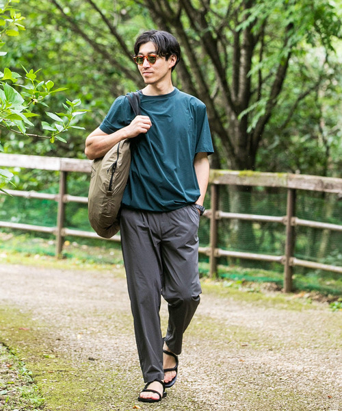 「ITEMS URBANRESEARCH」 半袖Tシャツ LARGE ブラック メンズ