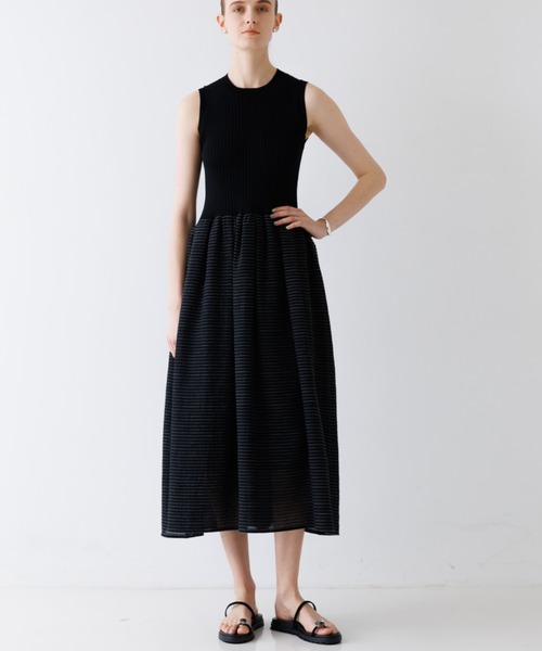 DESIGNWORKS（デザインワークス） ワンピース シアーコンビワンピース