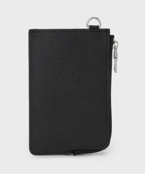 THE SHOP TK 財布 サフィアーノレザー調フラグメントケース メンズ